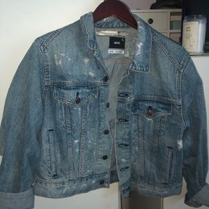 Urban Outfitters BDG Distressed Jean Jacket